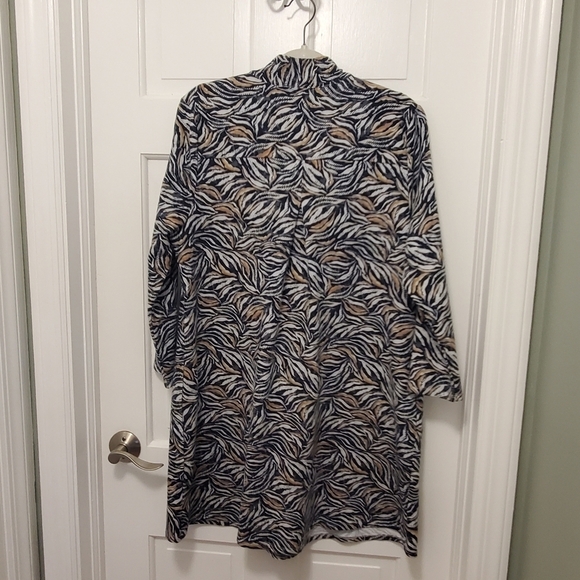 NWT NIC+ZOE Forest Fern Knit Dress Size PL, Retail $178, Business Casual - Picture 9 of 14